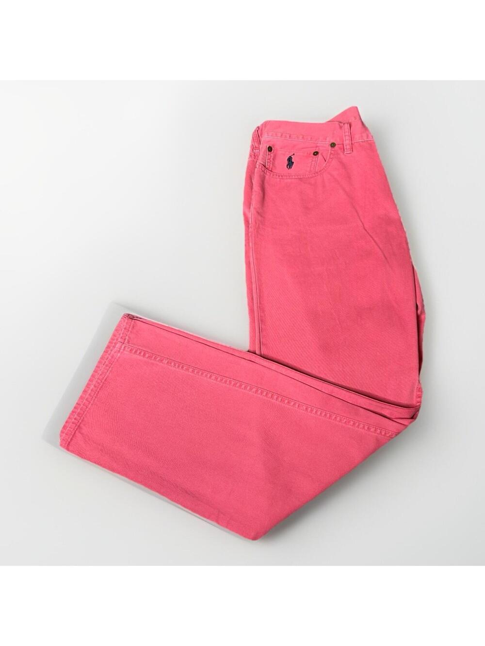 Polo Ralph Lauren Chino Pants Salmon Mens Size 33x30